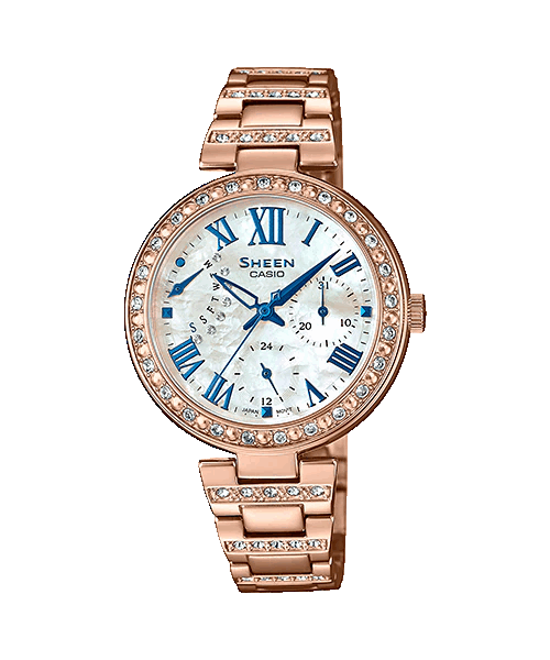 Đồng Hồ Nữ Chính Hãng CASIO SHEEN SHE-3043BPG-7A