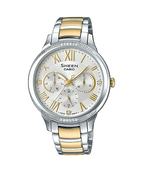 Đồng Hồ Nữ Chính Hãng CASIO SHEEN SHE-3058SG-7A
