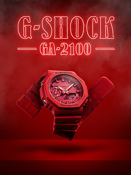 GA-2100-4A ĐỒNG HỒ KIM-SỐ TIÊU CHUẨN G-SHOCK CASIO