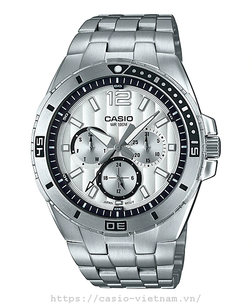 Đồng Hồ Nam Chính Hãng CASIO MTD-1060D-7A2V