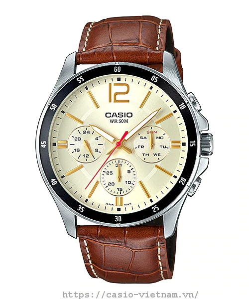 Đồng Hồ Nam Chính Hãng CASIO MTP-1374L-9A2V