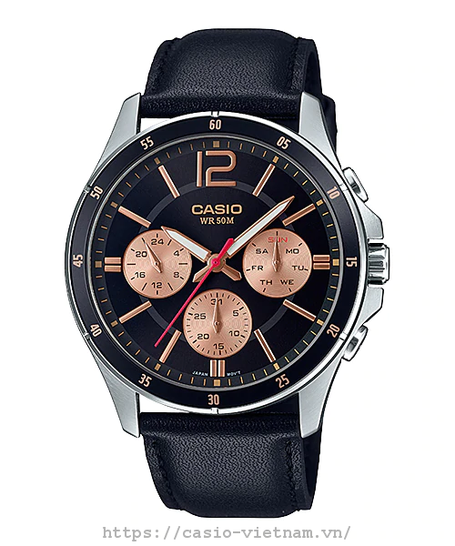 Đồng Hồ Nam Chính Hãng CASIO MTP-1374L-1A2V