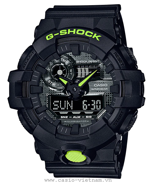 Đồng Hồ Nam Chính Hãng CASIO G-SHOCK GA-700DC-1A