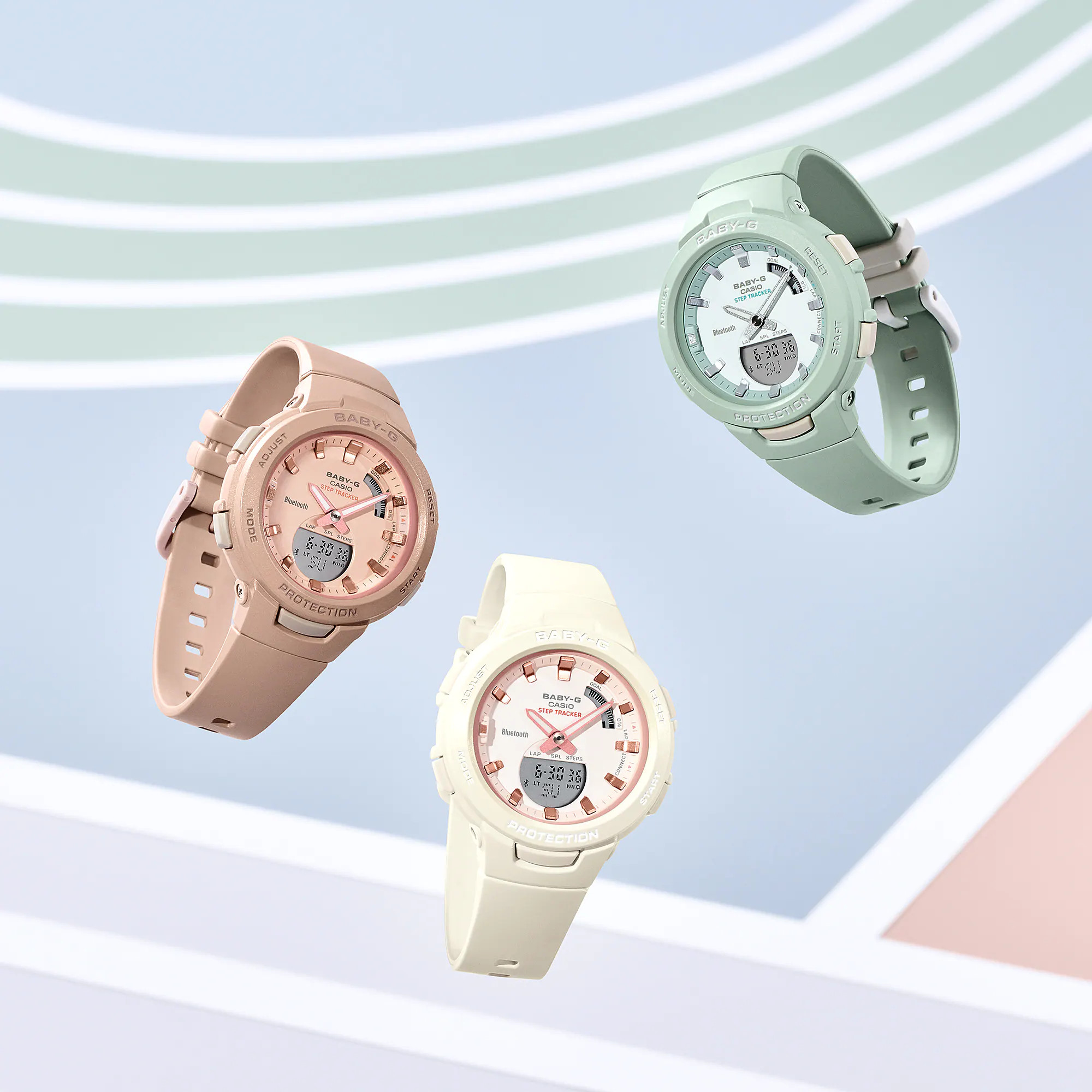 Đồng Hồ Nữ Chính Hãng CASIO BABY-G BSA-B100CS-7A