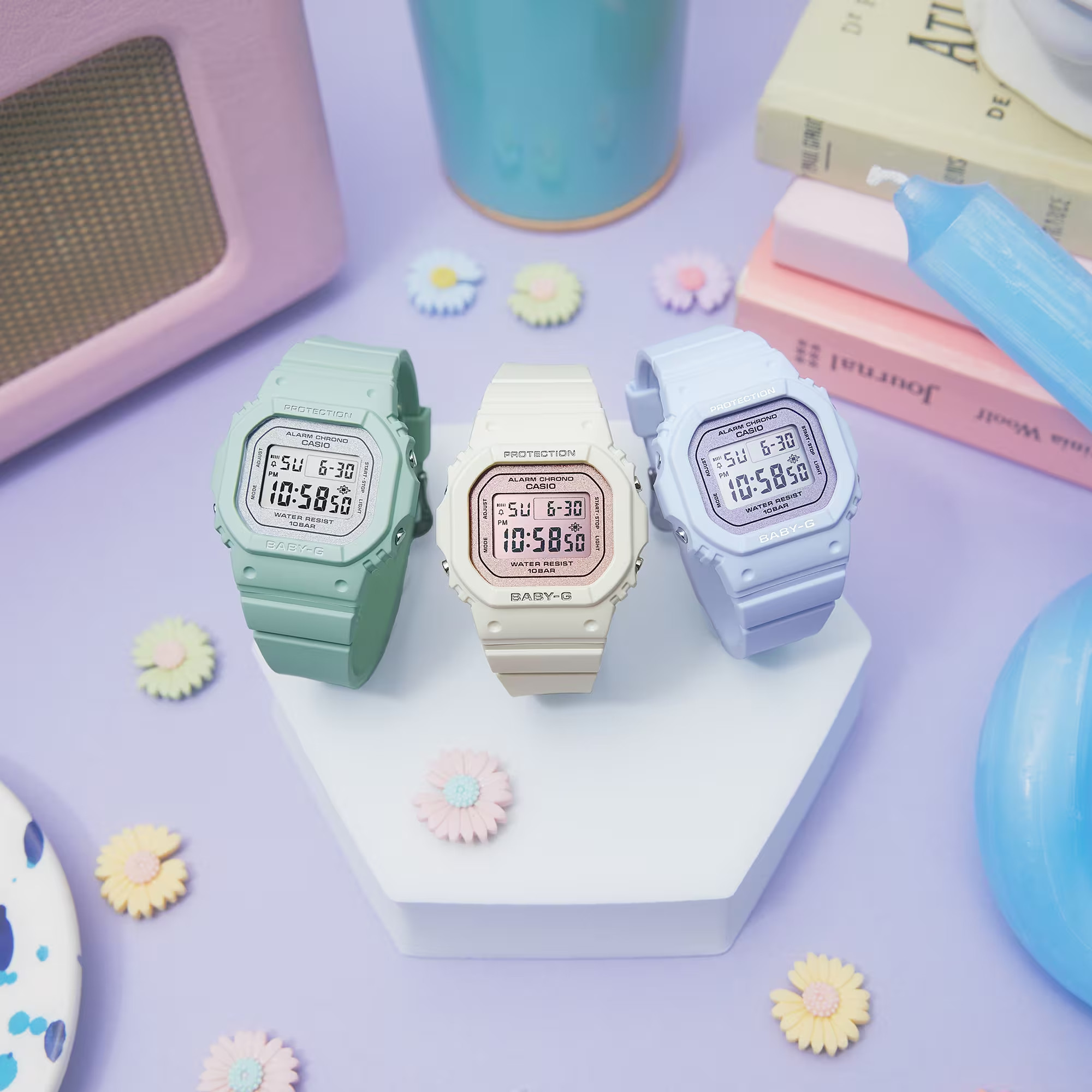 Đồng Hồ Nữ Chính Hãng CASIO BABY-G BGD-565SC-3
