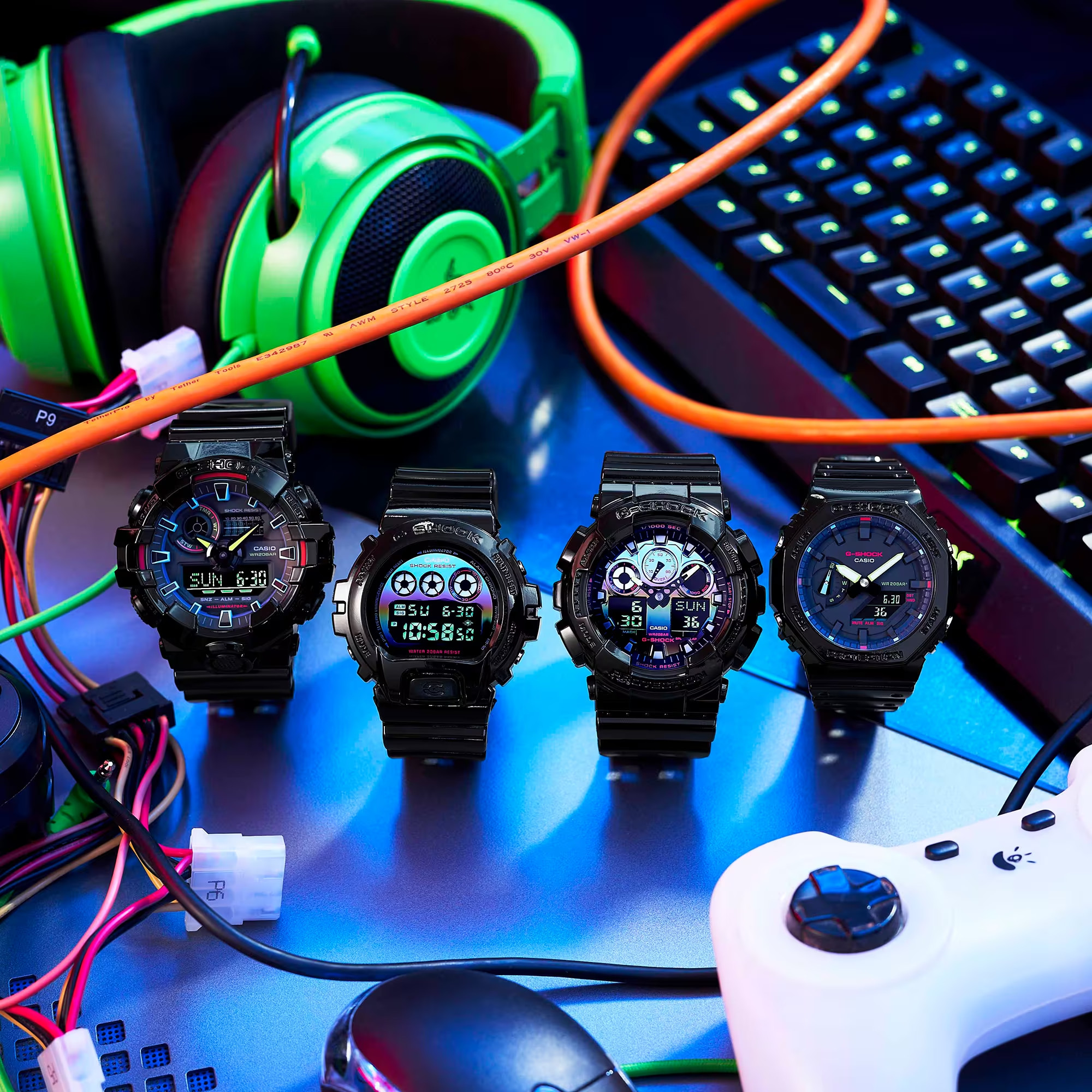 Đồng Hồ Nam Chính Hãng CASIO G-SHOCK GA-100RGB-1A