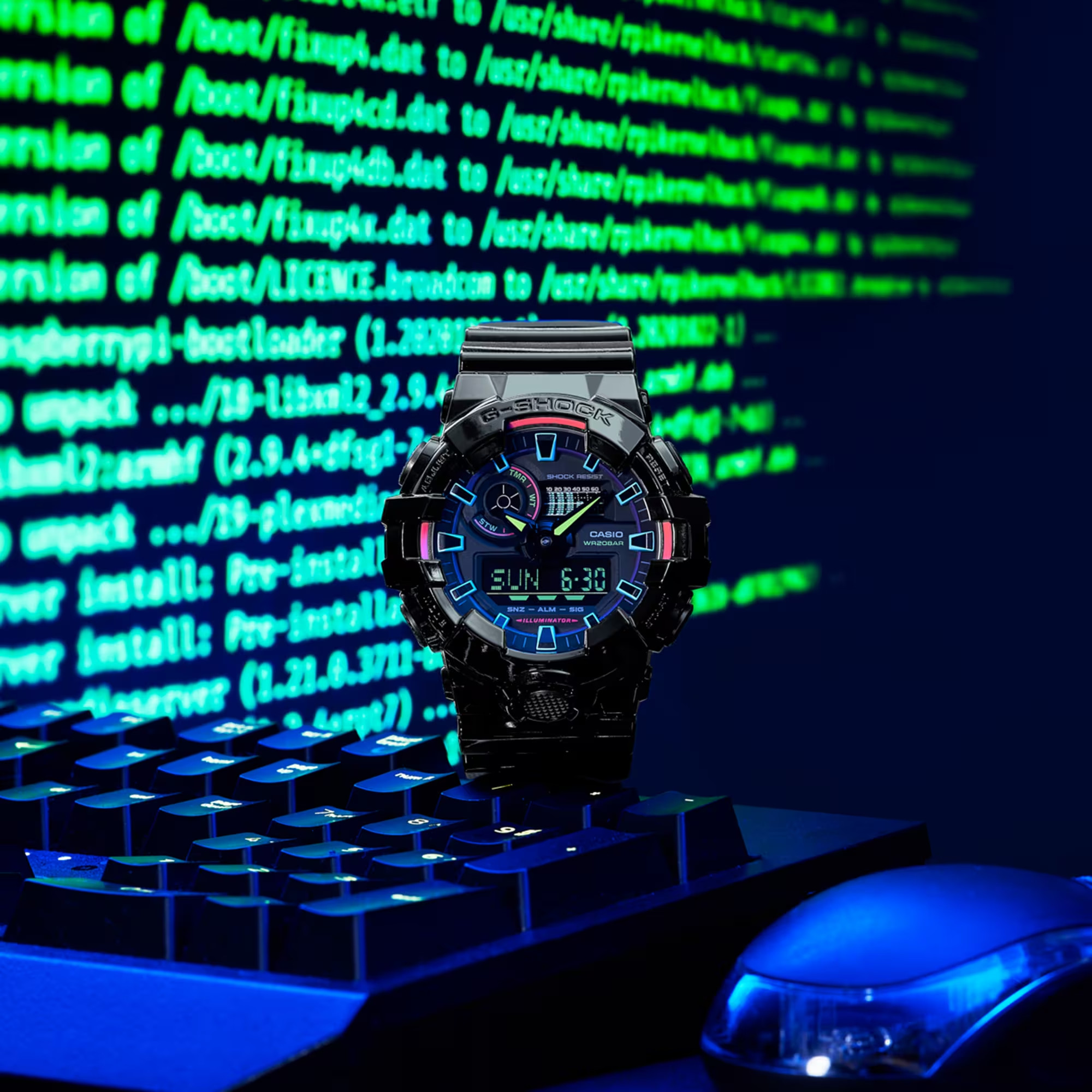 Đồng Hồ Nam Chính Hãng CASIO G-SHOCK GA-700RGB-1A