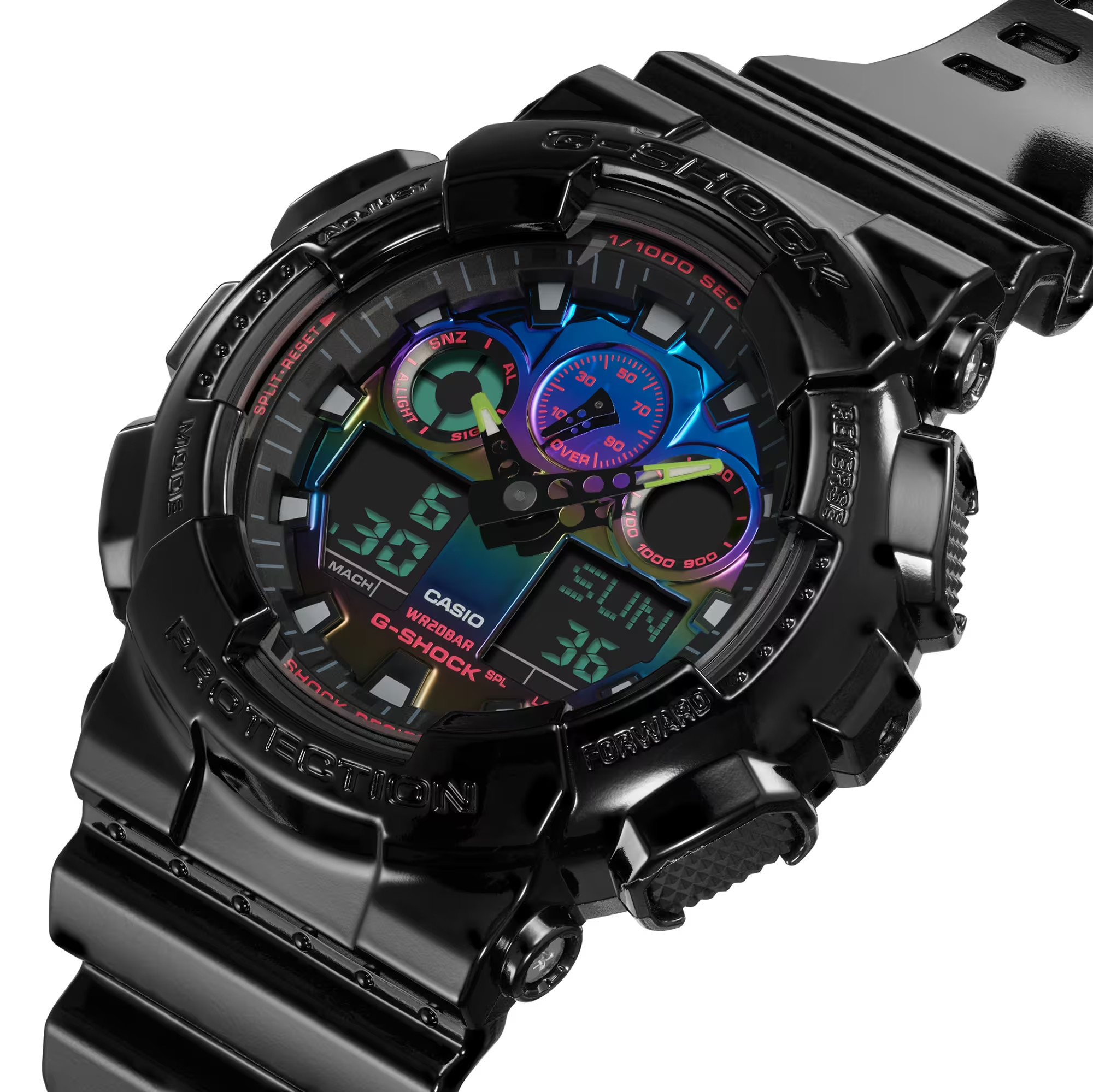 Đồng Hồ Nam Chính Hãng CASIO G-SHOCK GA-100RGB-1A