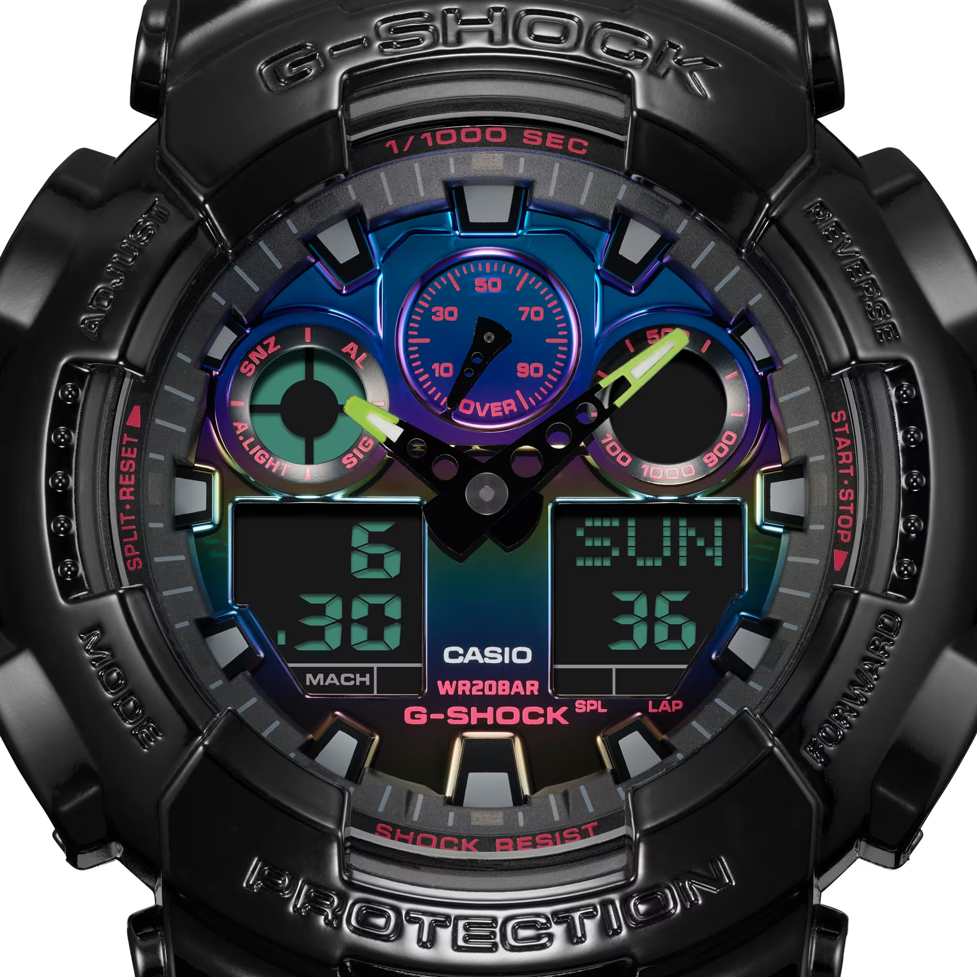Đồng Hồ Nam Chính Hãng CASIO G-SHOCK GA-100RGB-1A