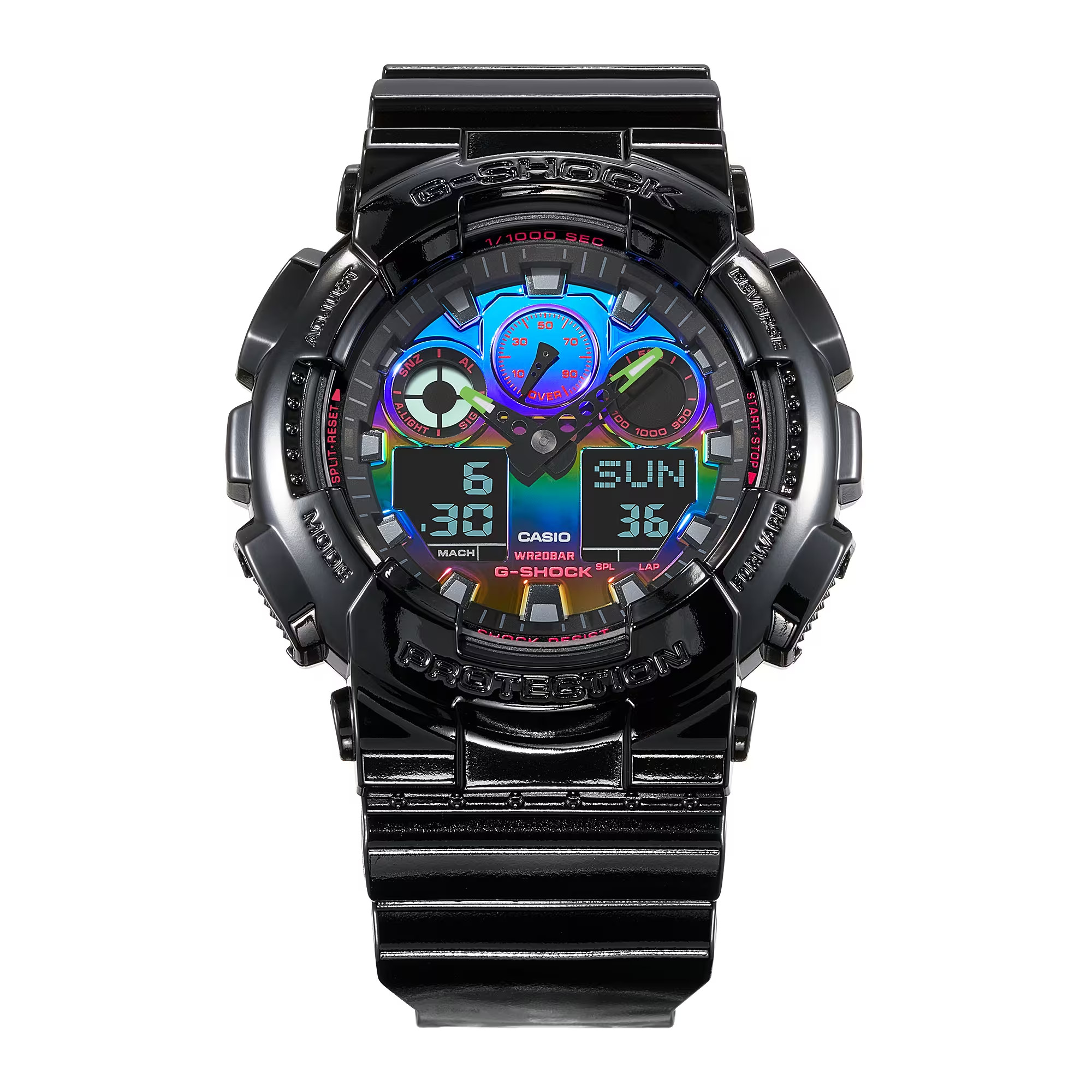 Đồng Hồ Nam Chính Hãng CASIO G-SHOCK GA-100RGB-1A