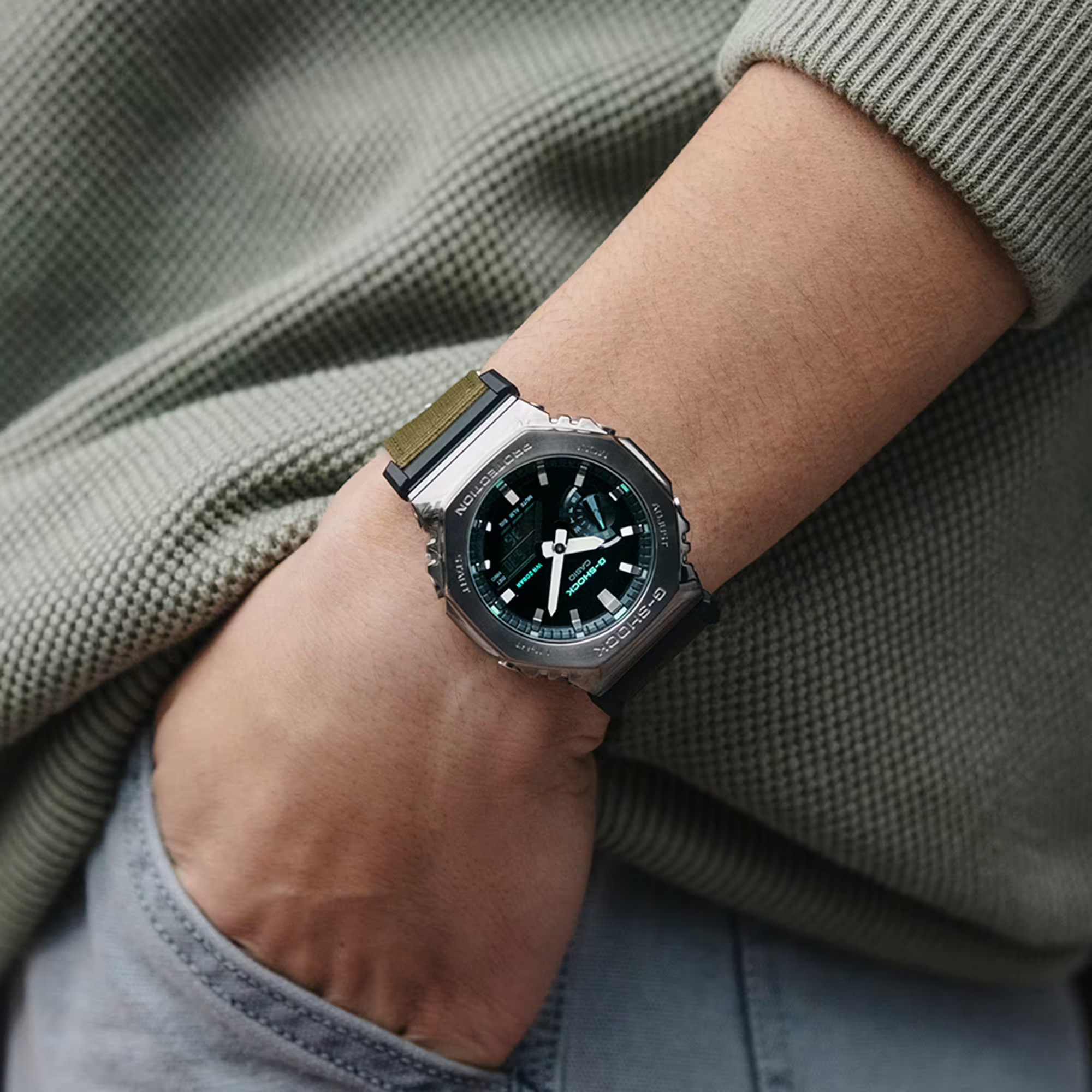 Đồng Hồ Nam Chính Hãng CASIO G-SHOCK GM-2100CB-3A