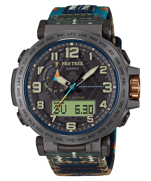 Đồng Hồ Nam Chính Hãng CASIO PRO TREK PRG-601PE-5
