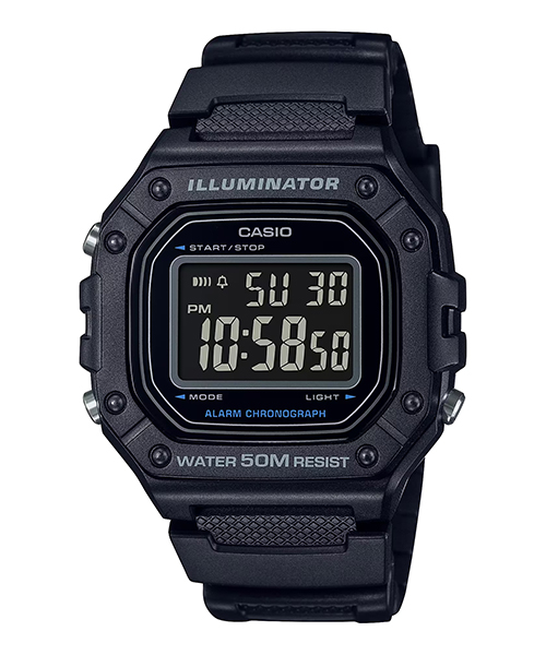 Đồng Hồ Nam Chính Hãng CASIO W-218H-1BV