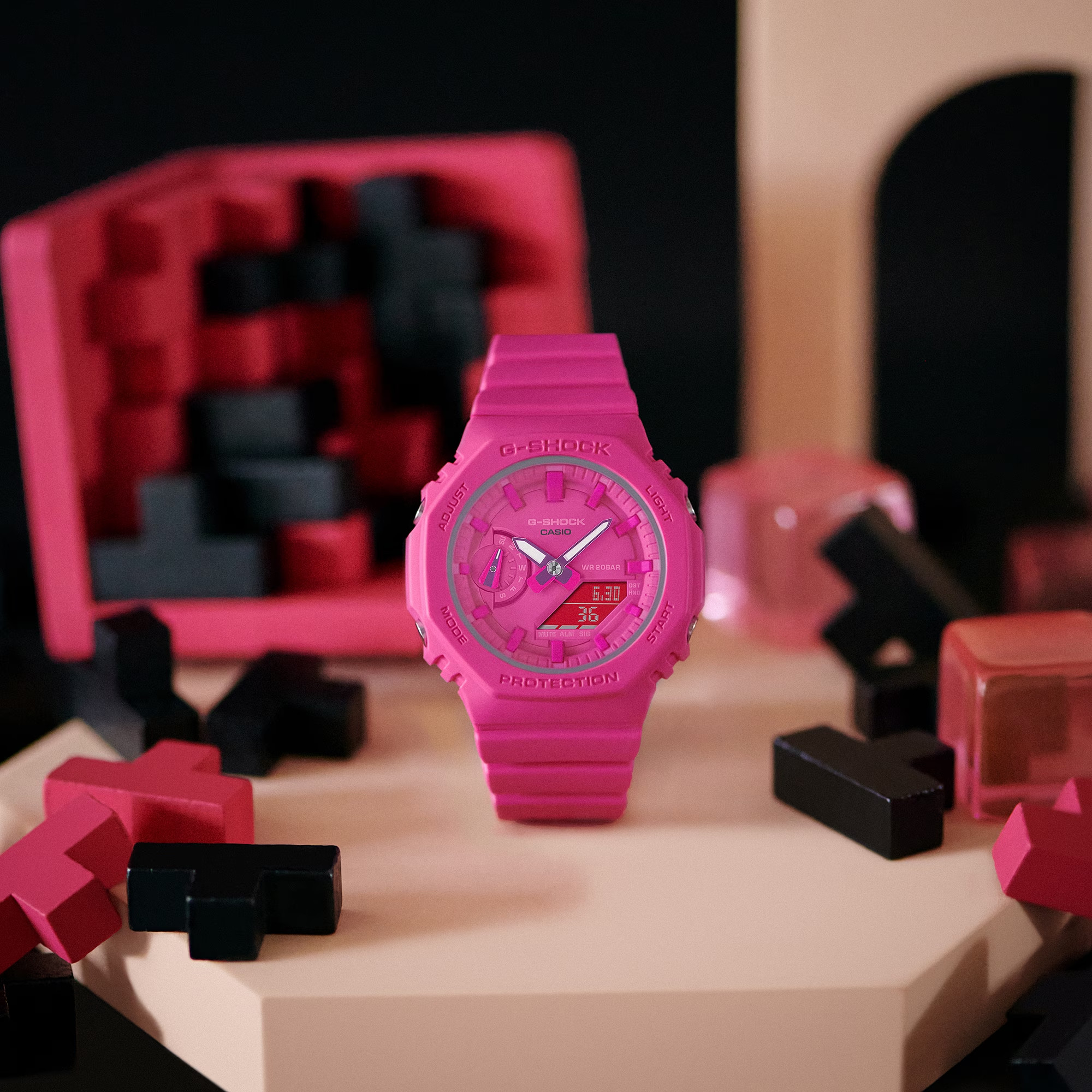 Đồng Hồ Nữ Chính Hãng CASIO G-SHOCK GMA-S2100P-4A
