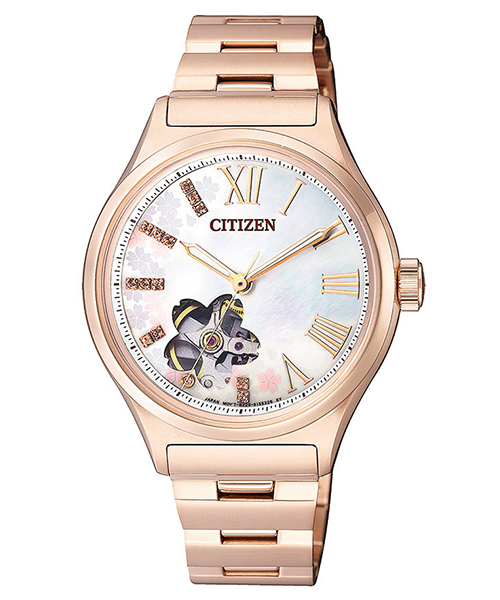 Đồng Hồ Nữ Chính Hãng CITIZEN Mechanical PC1003-74D