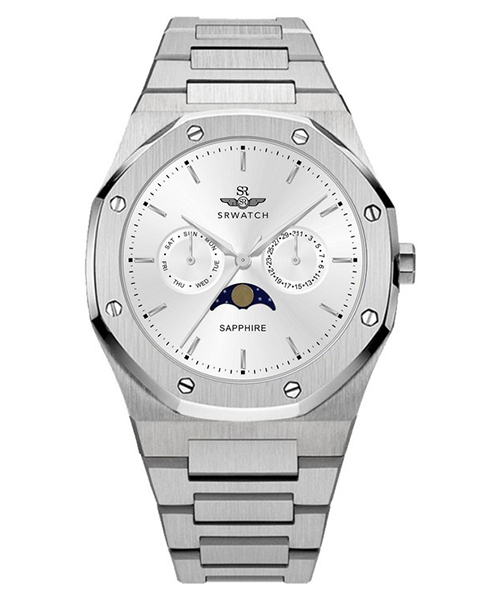 Đồng Hồ Nam Chính Hãng SRWATCH Moon Phase SG60061.1102