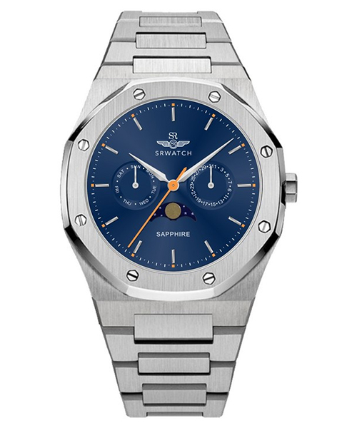 Đồng Hồ Nam Chính Hãng SRWATCH Moon Phase SG60061.1103