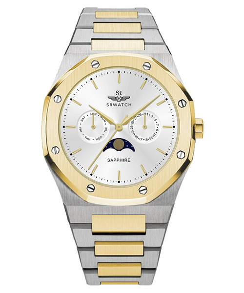 Đồng Hồ Nam Chính Hãng SRWATCH Moon Phase SG60061.1202