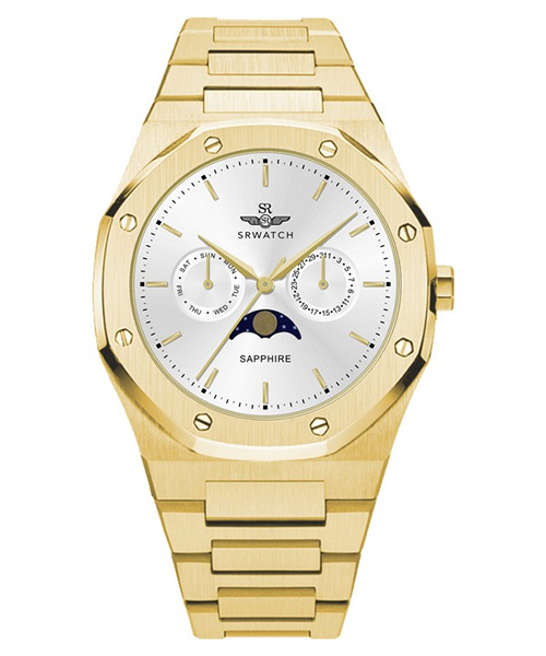 Đồng Hồ Nam Chính Hãng SRWATCH Moon Phase SG60061.1402