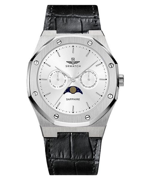Đồng Hồ Nam Chính Hãng SRWATCH Moon Phase SG60062.4102