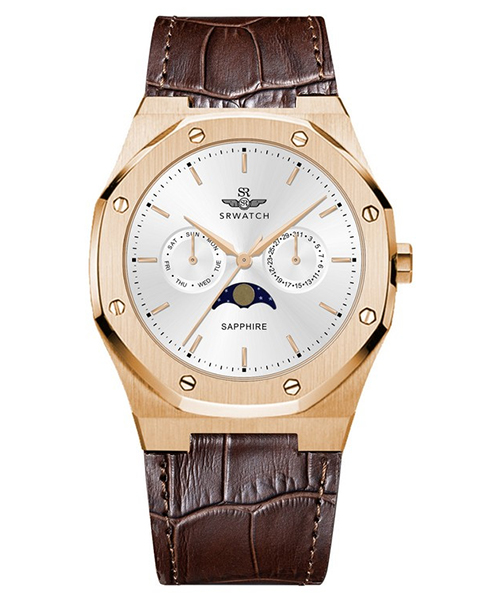 Đồng Hồ Nam Chính Hãng SRWATCH Moon Phase SG60062.4902
