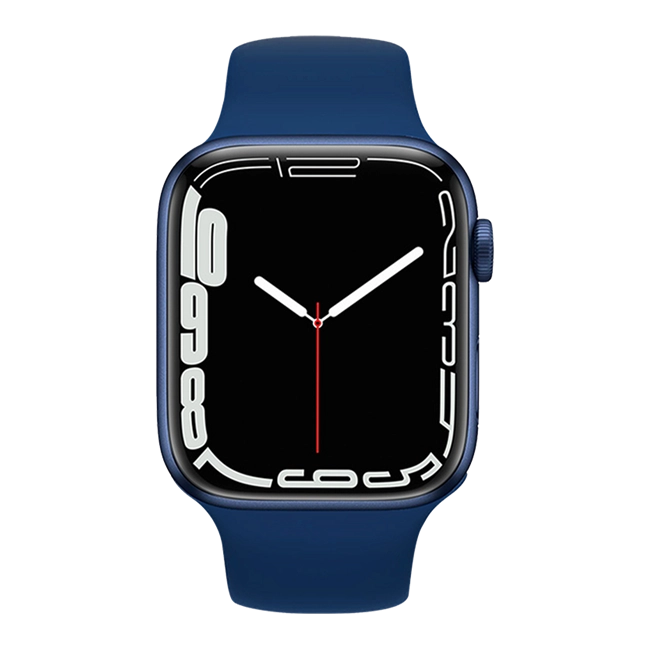 Dây silicone Apple Watch mặt 38 - 41mm ROCKROSE Rough Jade Xanh dương - Chính hãng VN