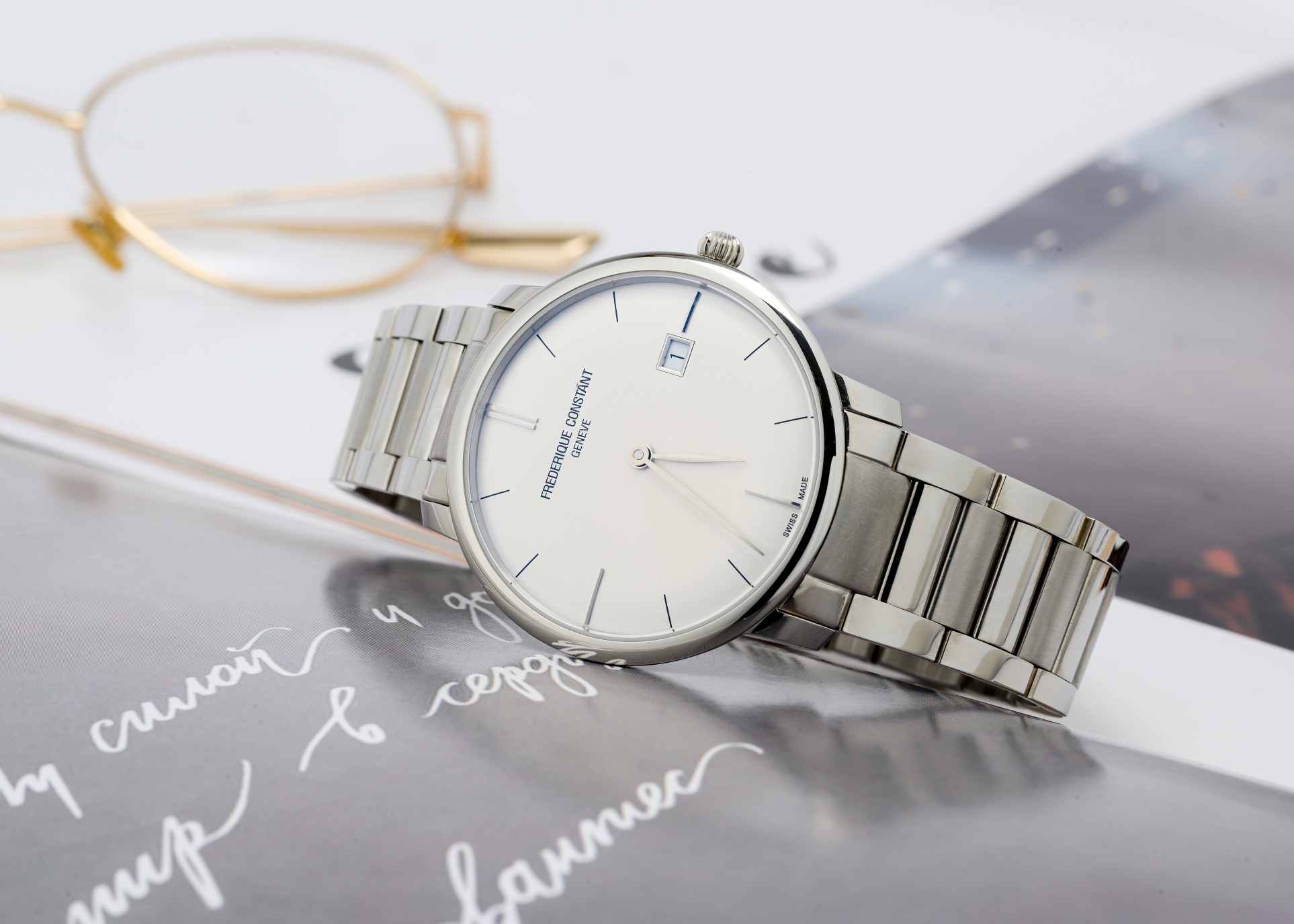 Đồng Hồ Nam Chính Hãng Frederique Constant Slimline FC-306S4S6B3