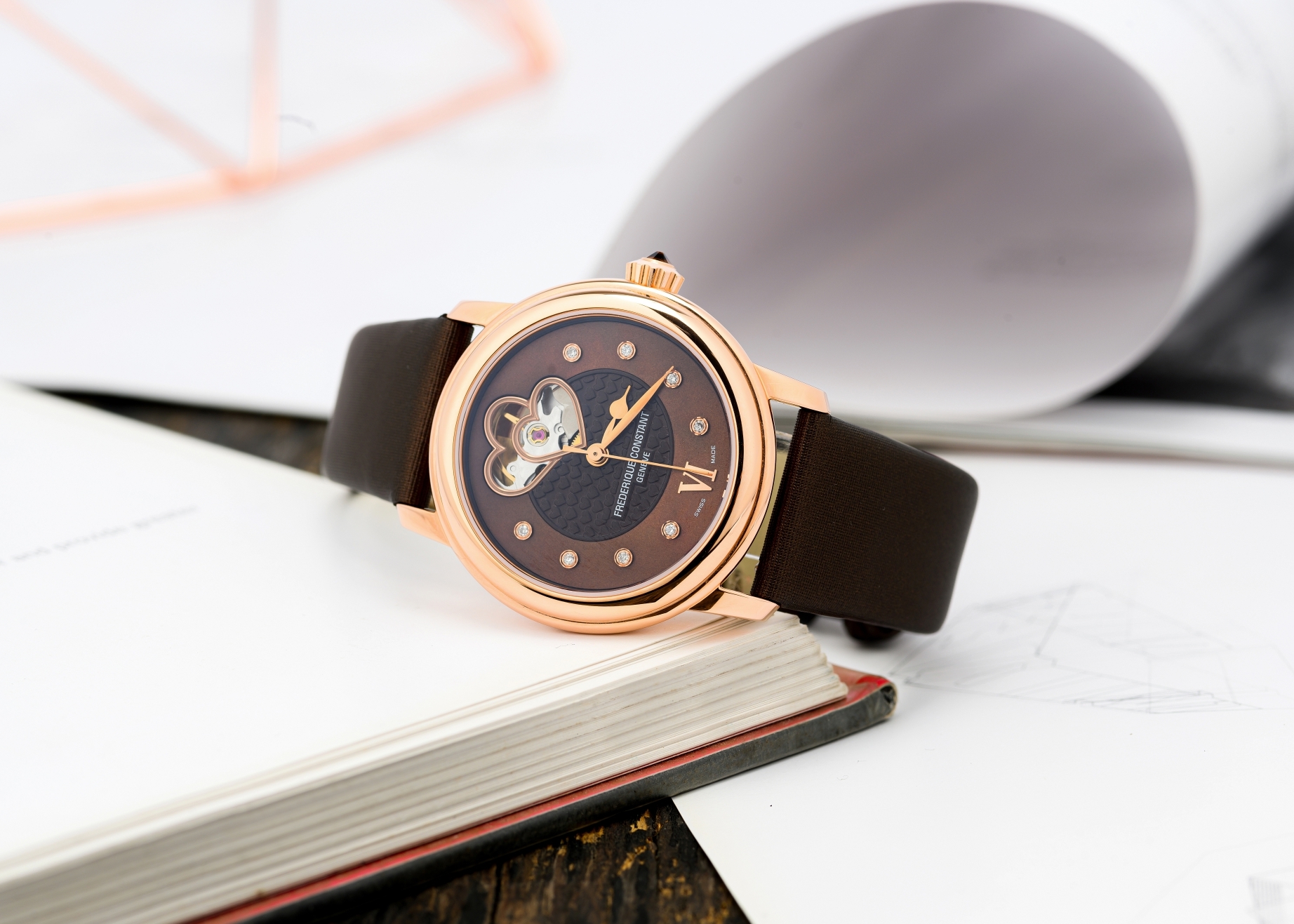 Đồng Hồ Nữ Chính Hãng Frederique Constant Ladies Automatic FC-310CDHB2P4