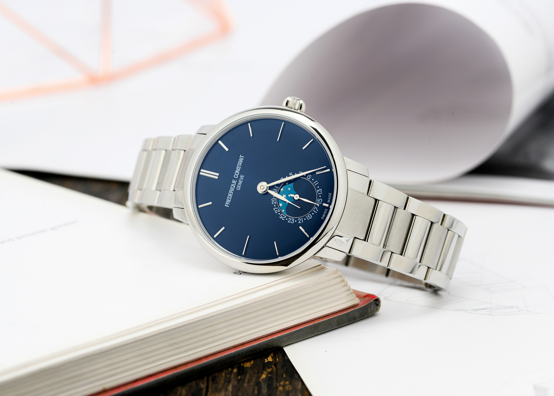 Đồng Hồ Nam Chính Hãng Frederique Constant Manufacture FC-703N3S6B