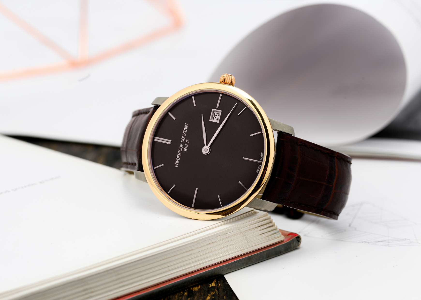 Đồng Hồ Nam Chính Hãng Frederique Constant Slimline FC-306G4STZ9
