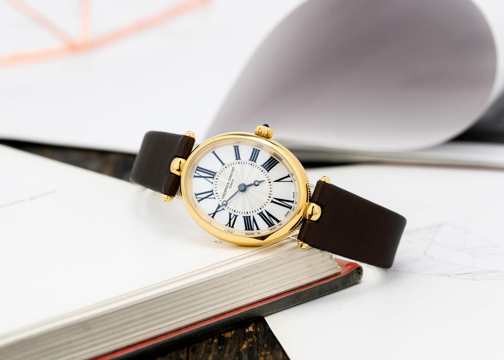 Đồng Hồ Nữ Chính Hãng Frederique Constant Classics FC-200MPW2V5