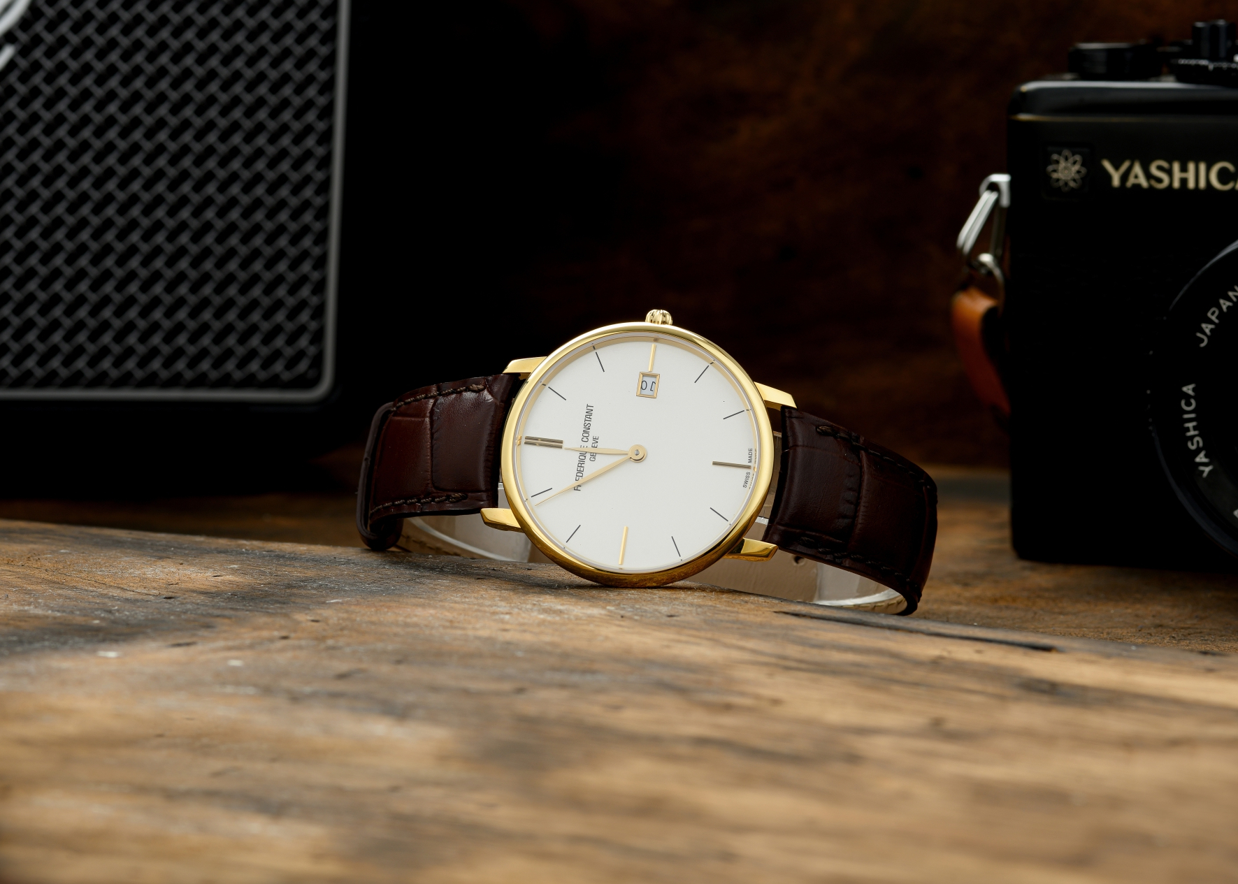 Đồng Hồ Nam Chính Hãng Frederique Constant Slimline FC-220V5S5