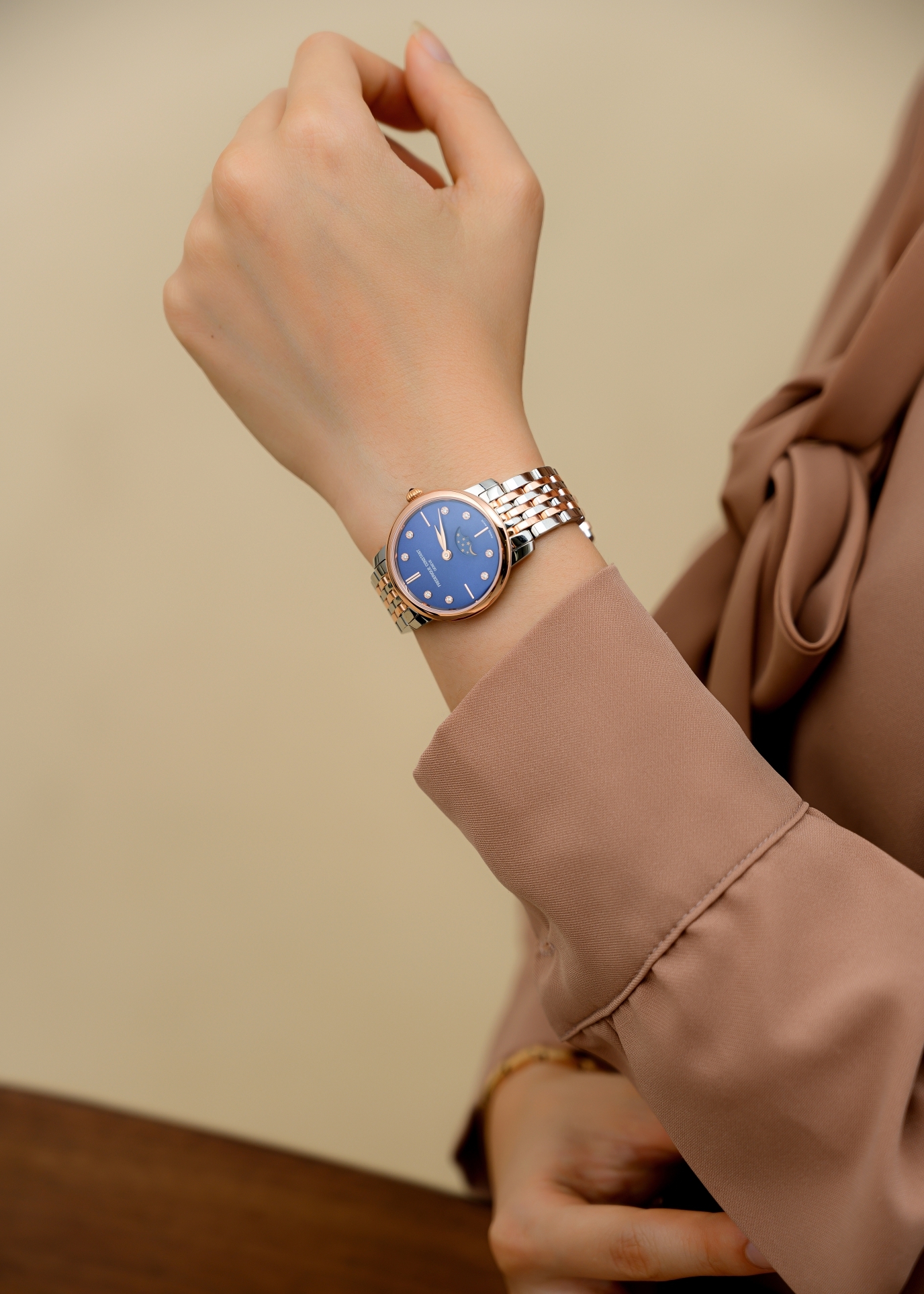 Đồng Hồ Nữ Chính Hãng Frederique Constant Slimline FC-206ND1S2B