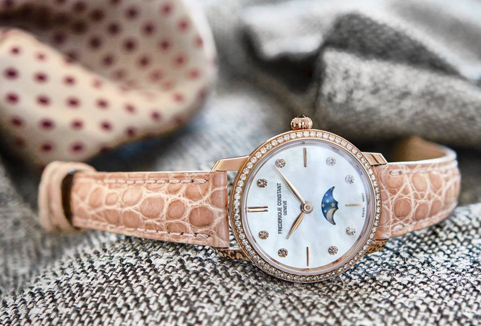 Đồng Hồ Nữ Chính Hãng Frederique Constant Slimline FC-206MPWD1SD9
