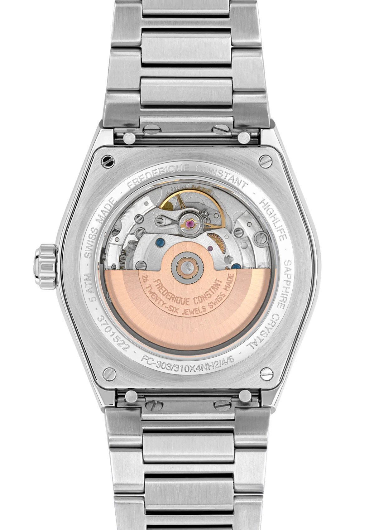 Đồng Hồ Nam Chính Hãng Frederique Constant Highlife FC-303BL4NH6B