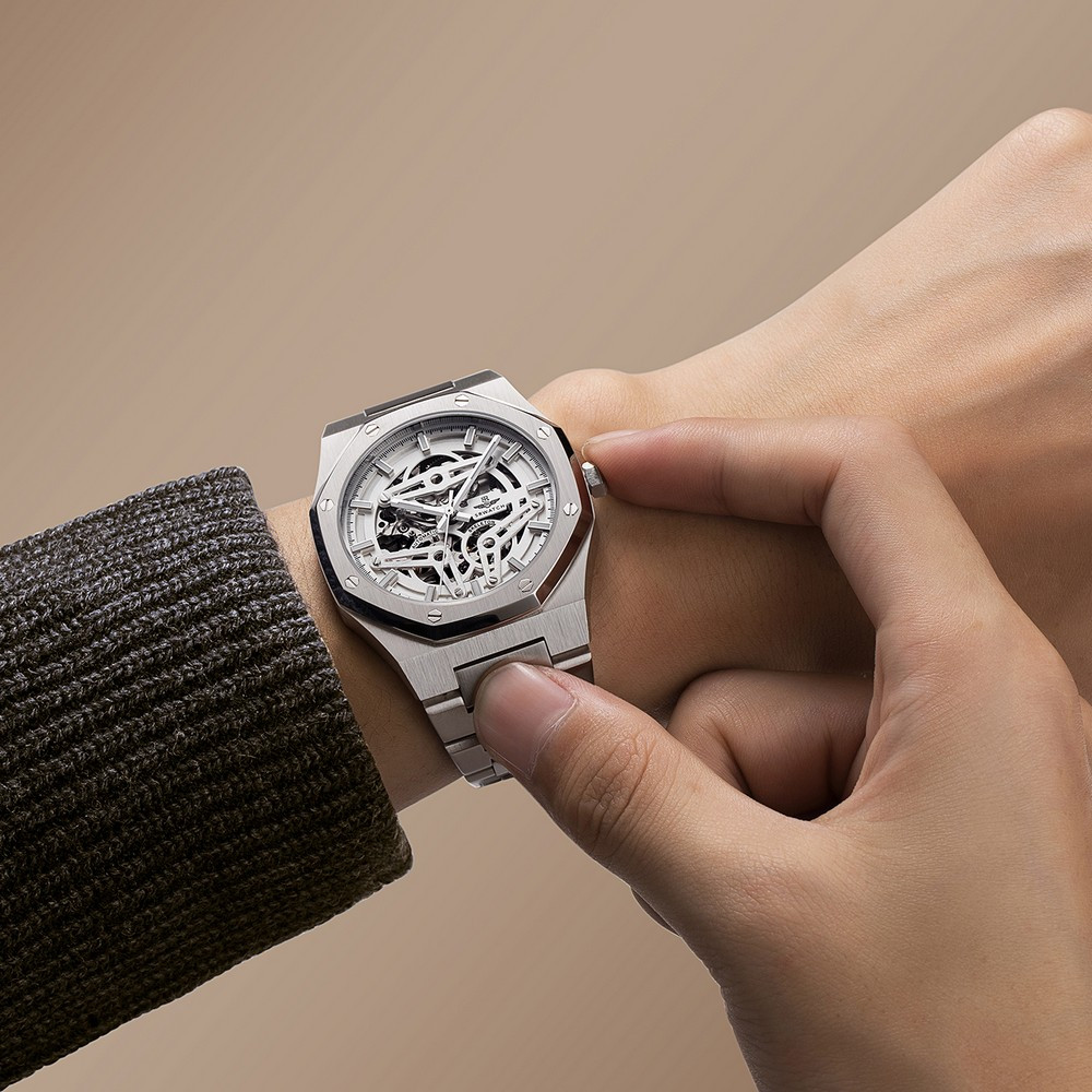 Đồng Hồ Nam Chính Hãng SRWATCH Skeleton SG19192.1102