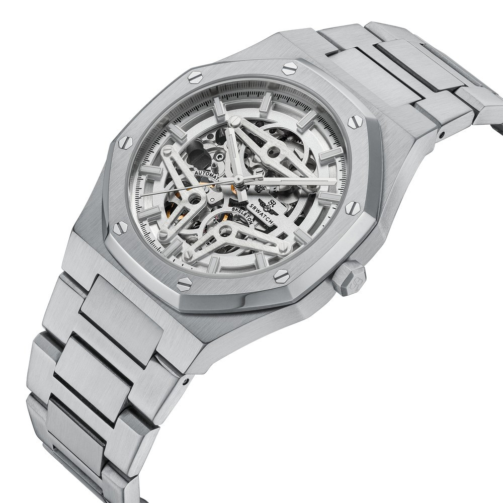 Đồng Hồ Nam Chính Hãng SRWATCH Skeleton SG19192.1102