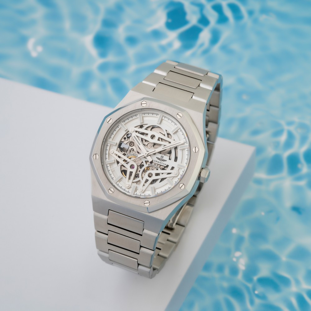 Đồng Hồ Nam Chính Hãng SRWATCH Skeleton SG19192.1102