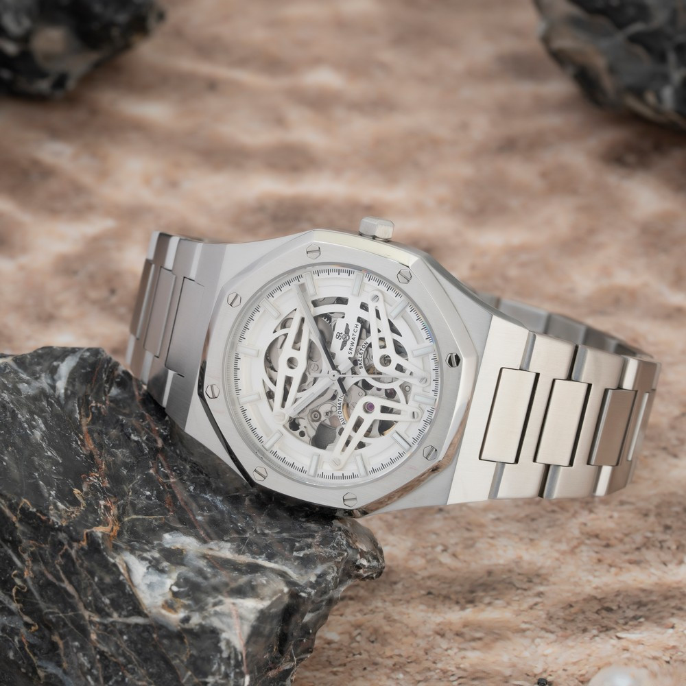 Đồng Hồ Nam Chính Hãng SRWATCH Skeleton SG19192.1102