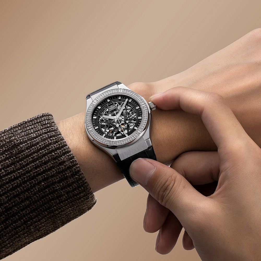 Đồng Hồ Nam Chính Hãng SRWATCH Skeleton SG19193.4101