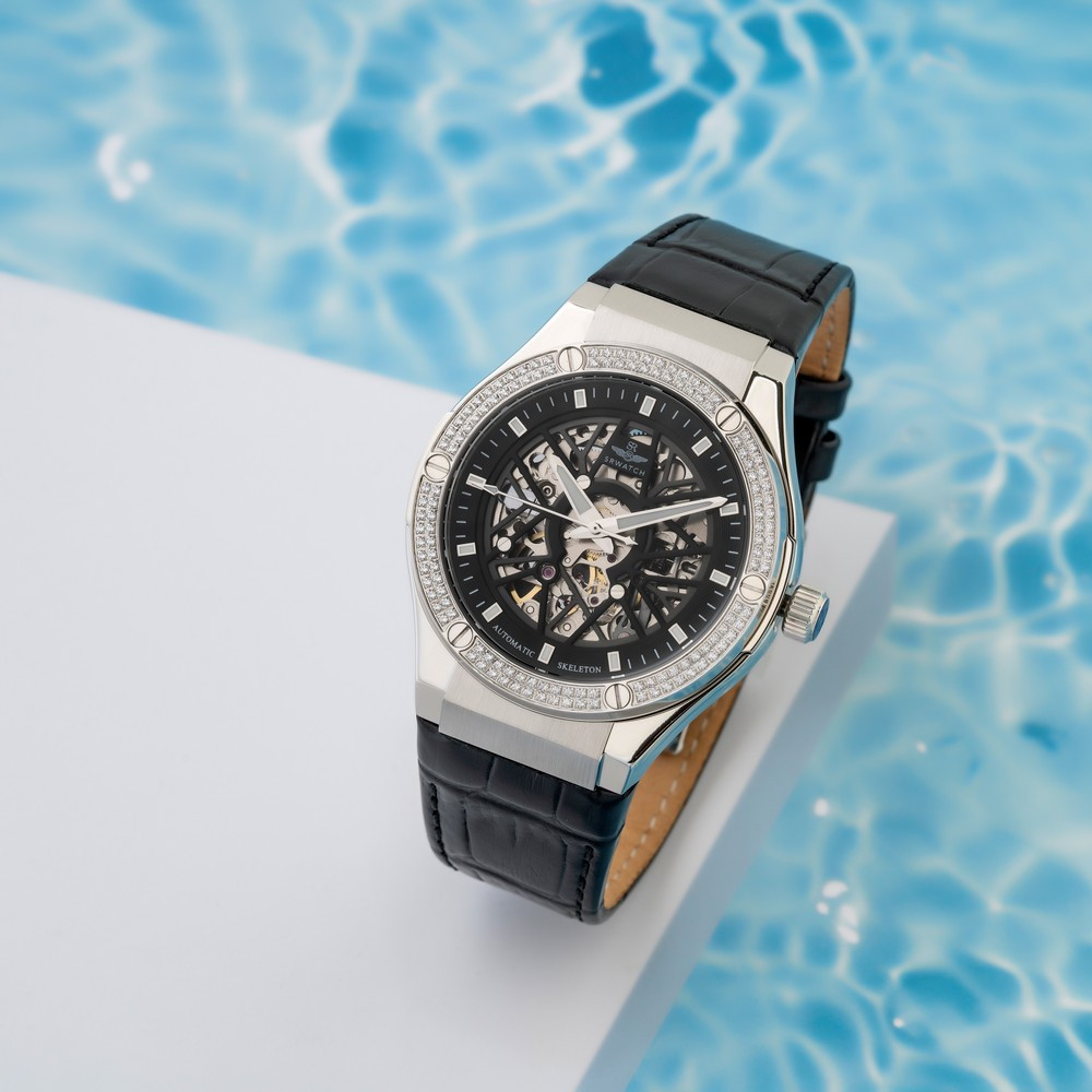 Đồng Hồ Nam Chính Hãng SRWATCH Skeleton SG19193.4101