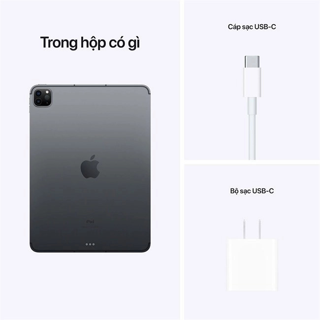 iPad Pro M1 12.9 inch WiFi Cellular 2TB (2021) - Chính hãng VN