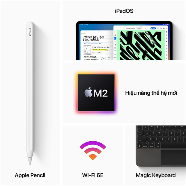 iPad Pro M2 11 inch WiFi 512GB - Chính hãng VN