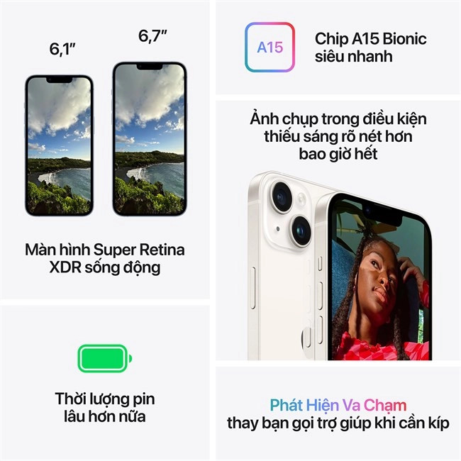 iPhone 14 Plus 256GB - Chính hãng VN/A