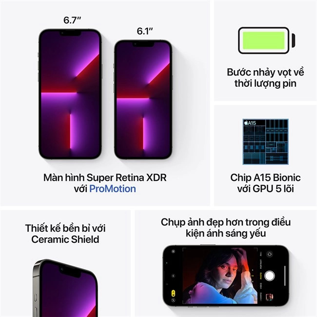 iPhone 13 Pro 1TB - Chính hãng VN/A