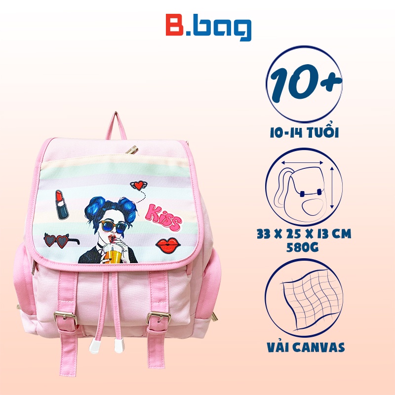 Balo B.bag thời trang Pastel Girl dành cho mọi lứa tuổi