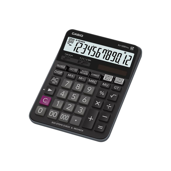 Máy Tính Kiểm Tra Chính Hãng CASIO DJ-120D Plus