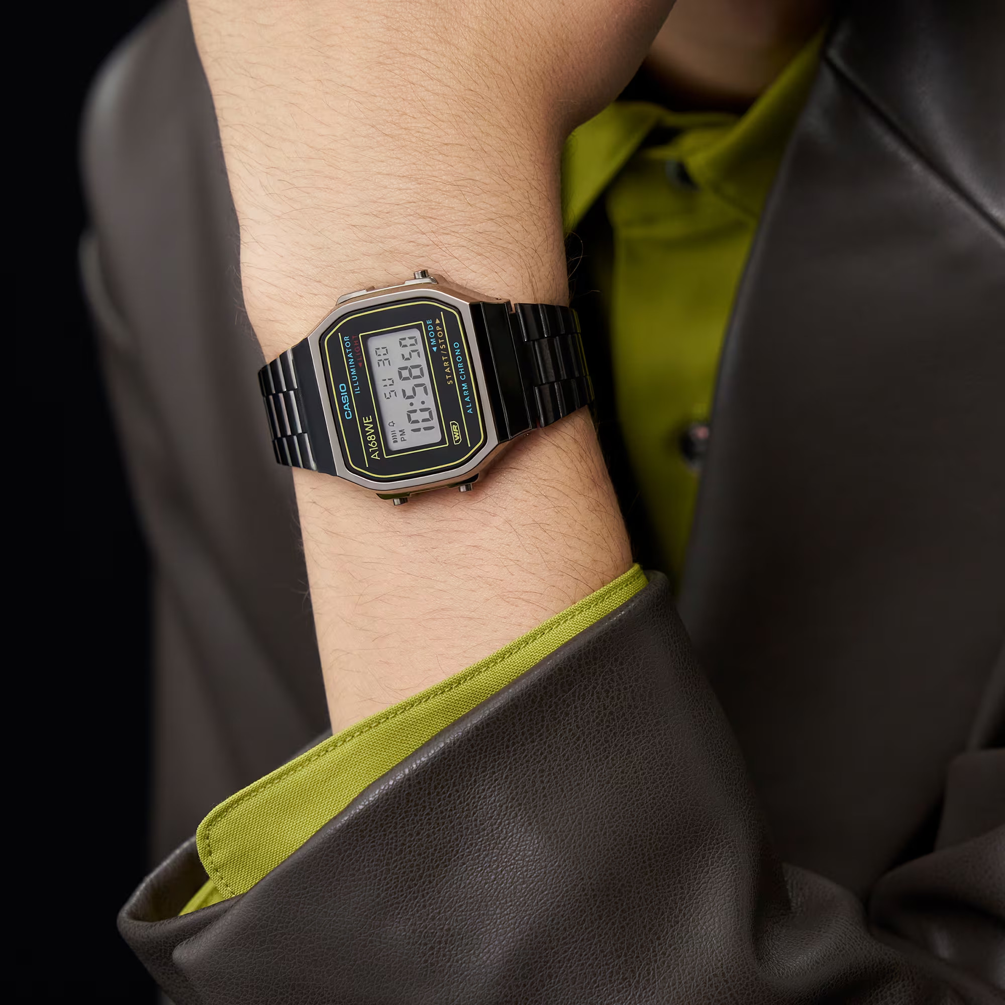 Đồng Hồ Nam Chính Hãng CASIO A168WEHB-1A