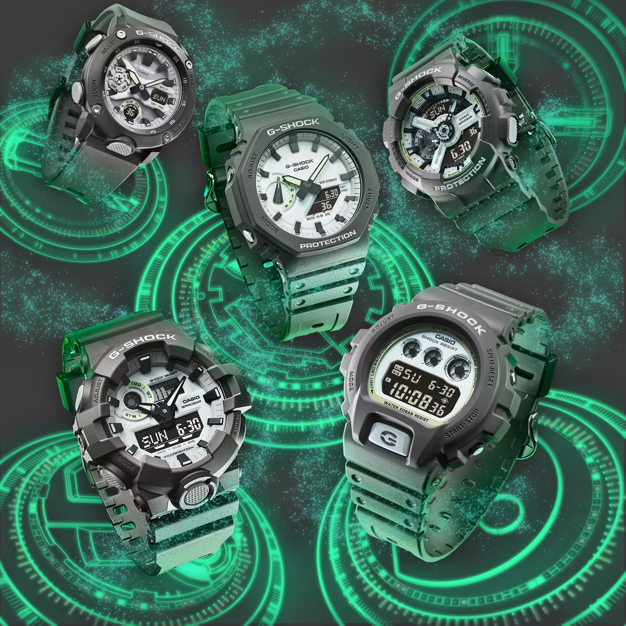 Đồng Hồ Nam Chính Hãng CASIO G-SHOCK GA-110HD-8A