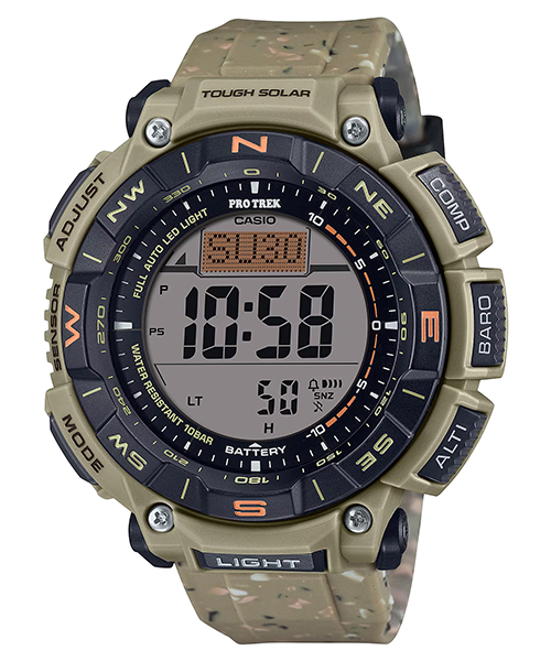 Đồng Hồ Nam Chính Hãng CASIO PRO TREK PRG-340SC-5